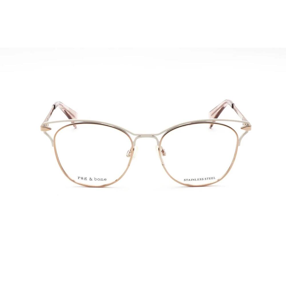 NEW Rag & Bone RNB3019 BQB cream and gold glasses - Picture 10 of 11